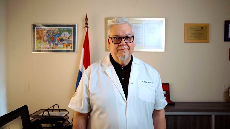 Doctor Felipe González, futuro ministro de Salud.