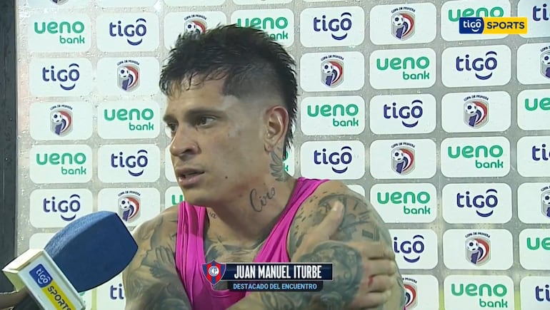 Juan Manuel Iturbe, futbolista de Cerro Porteño.