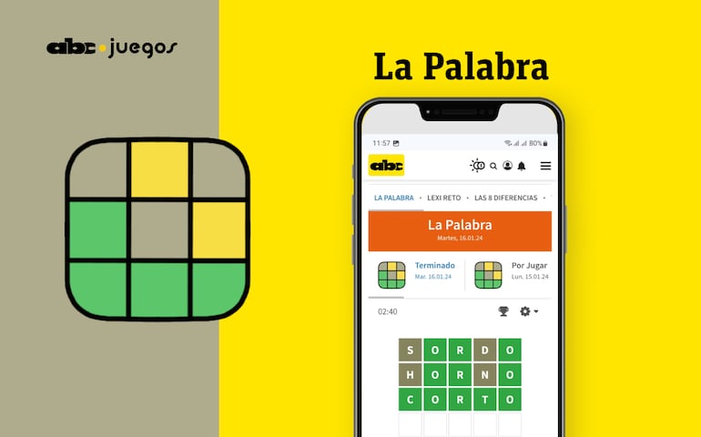 "La Palabra" es el nuevo juego disponible en ABC Color.