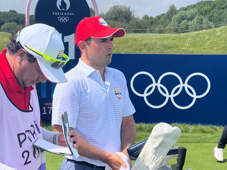 El golfista paraguayo Fabrizio Zanotti debuta en los Juegos Olímpicos París 2024.