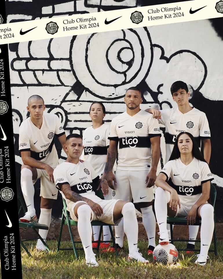 Camiseta 2024 de Olimpia.