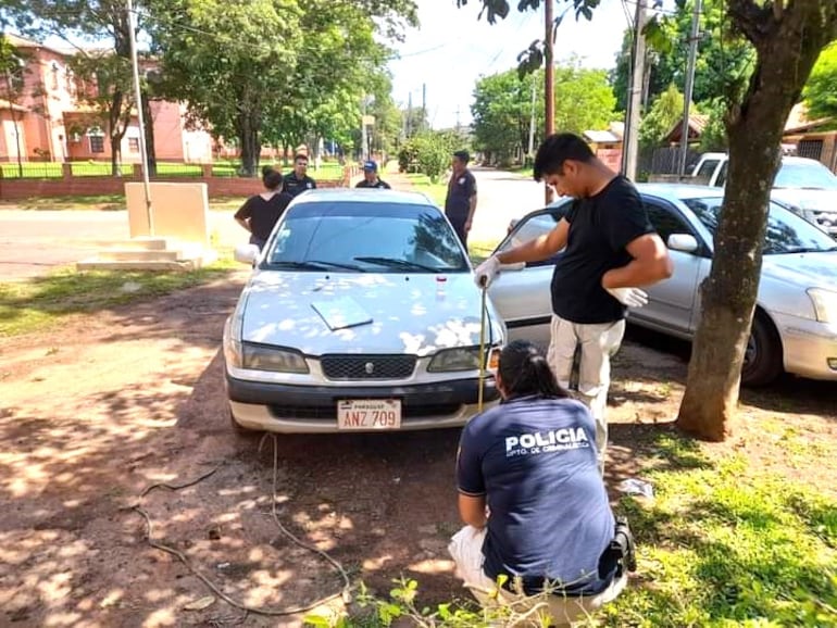 El vehículo involucrado en el accidente fue incautado por los intervinientes.