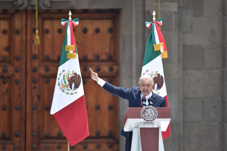 El presidente saliente de México, Andrés Manuel López Obrador.