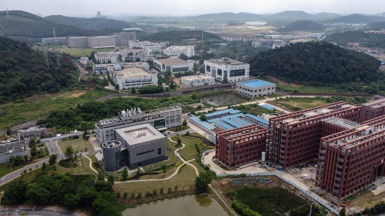 Vista aérea del Instituto de Virología de Wuhan, en China, provincia de Hubei. (archivo)