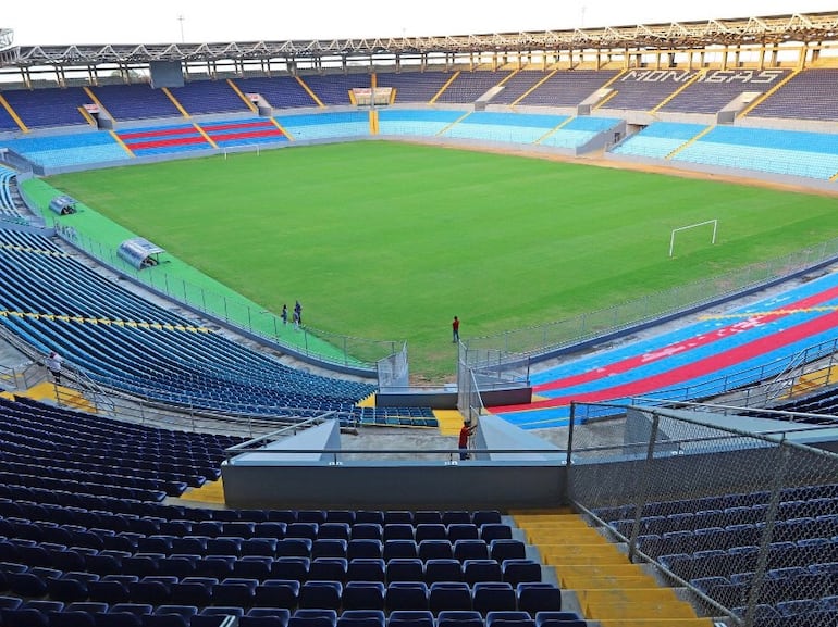 El estadio Monumental de Maturín.