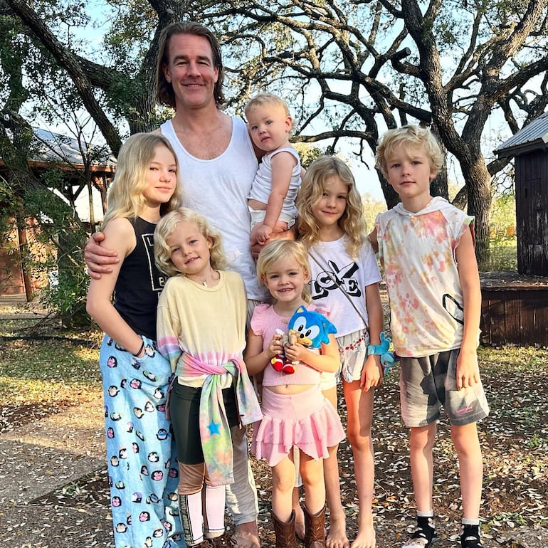 James Van Der Beek es padre de Olivia, Joshua, Annabel, Emilia, Gwendolyn y Jeremiah. (Instagram/James Van Der Beek)