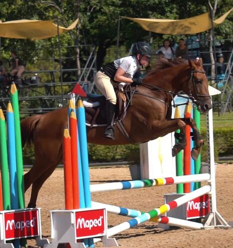 El jinete Carlos Chamorro competirá en San Juan, en la categoría 0,90.