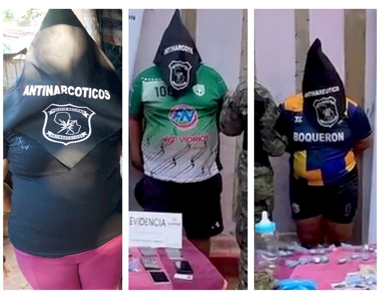 Tres detenidos y drogas incautadas en operativos antinarcóticos en Capiatá