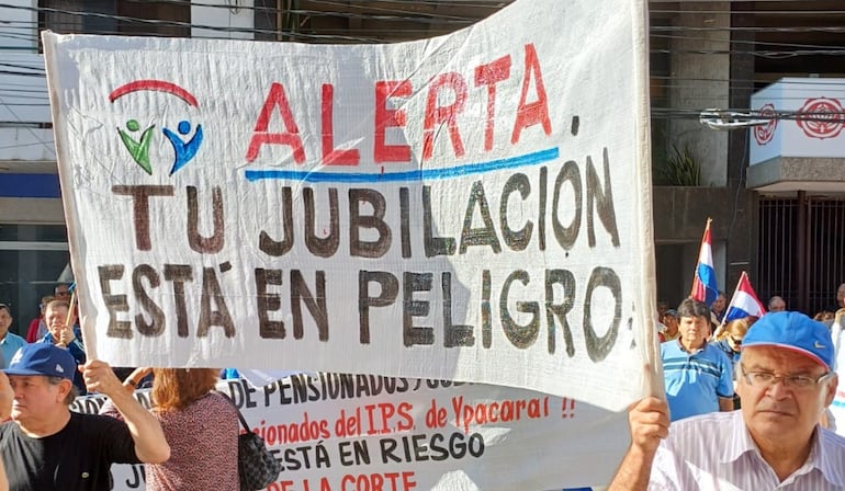 Jubilados, pensionados y aportantes en general se manifestarán en repudio al ajuste por IPC y por falta de respuesta de directivos.