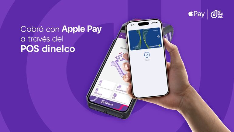 Dinelco agrega Apple Pay y PIX a su POS