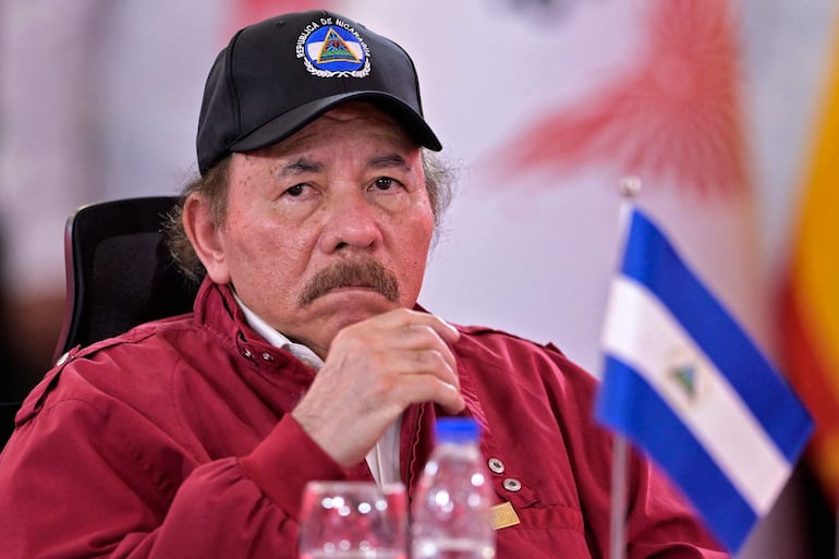 El presidente de Nicaragua, Daniel Ortega.