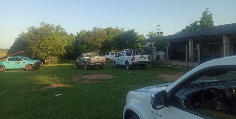 Desmantelan granja de criptominería clandestina en San Pedro del Paraná.