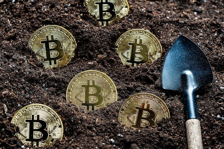 Imagen ilustrativa de criptomonedas.