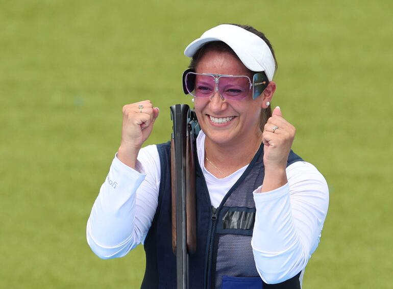 Adriana Ruano, oro en París.