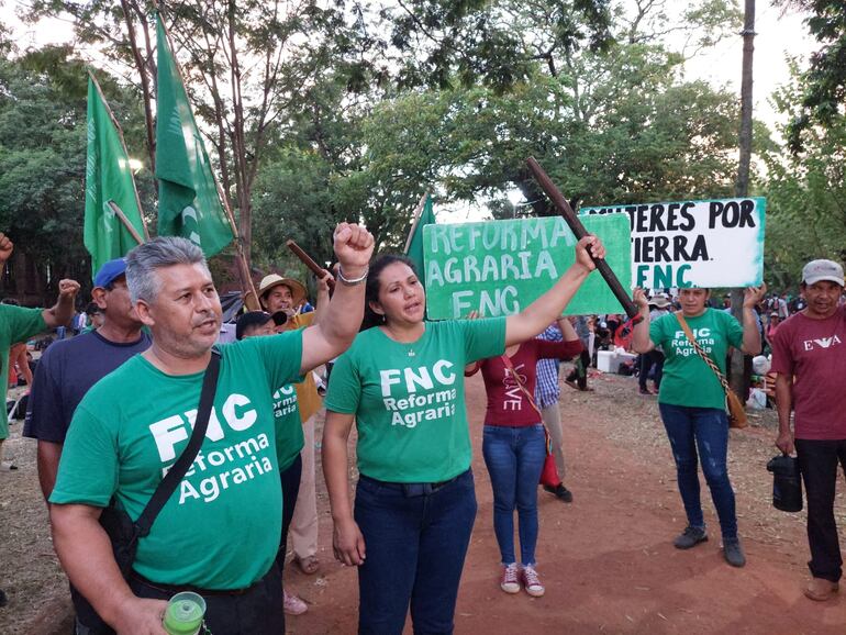 Los campesinos marcharán para exigir tierras y que la Fiscalía deje de actuar por intereses políticos.