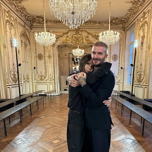 Victoria y David Beckham, siempre juntos y enamorados. (Instagram/David Beckham)
