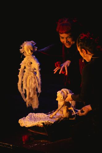 "Secretos de Ñandutí", teatro de títeres y sombras (Fotografía: Juanjo Ivaldi Zaldívar)