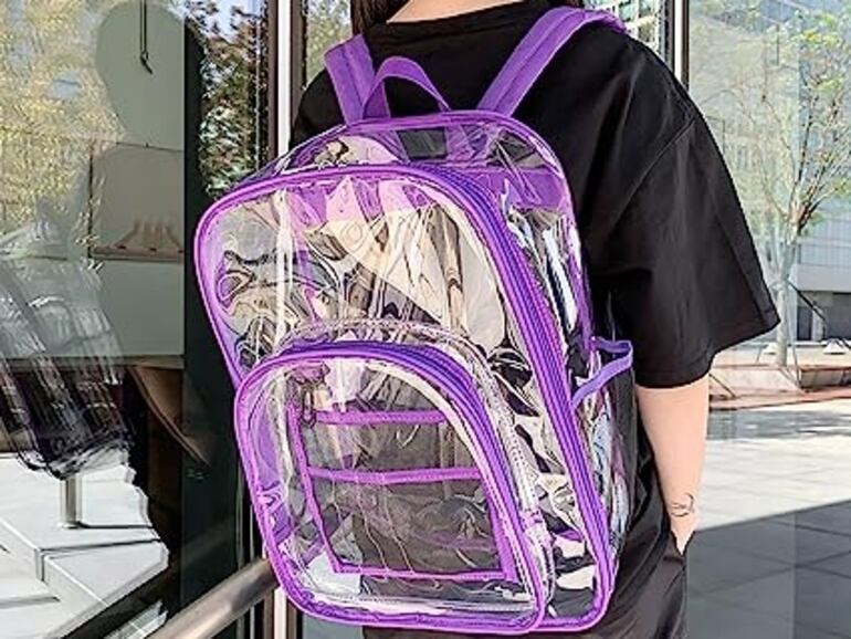 Mochilas transparentes