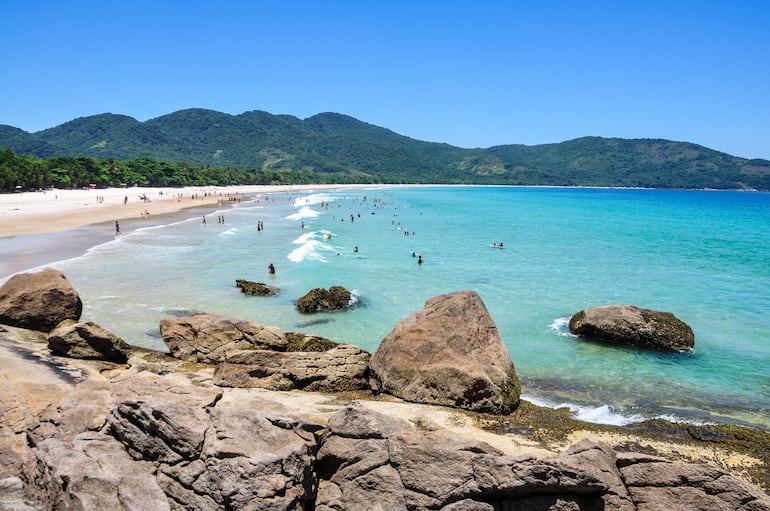 Playa Lopes Mendes, Ilha Grande, Brasil.