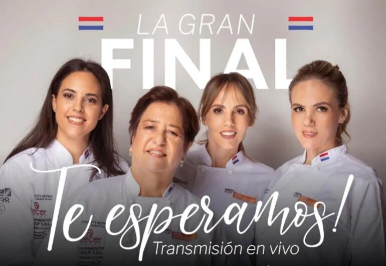 El equipo paraguayo finalista en la Copa Mundial de Pastelería.