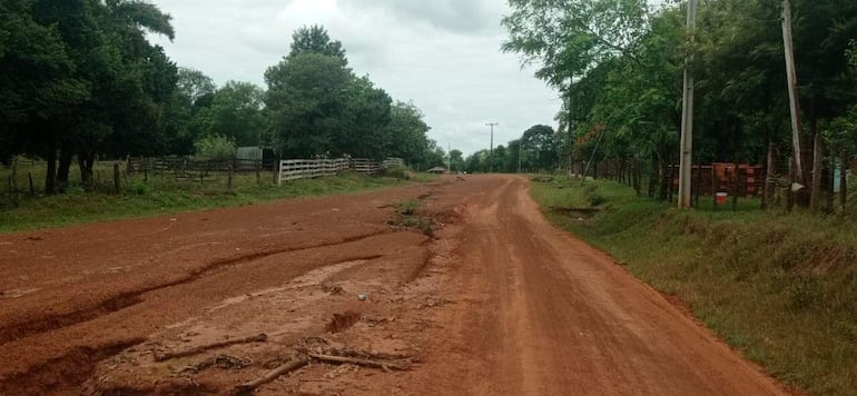 Tramo San Juan Nepomuceno (urbano), San Ignacio de Loyola y San Francisco, también destrozado.