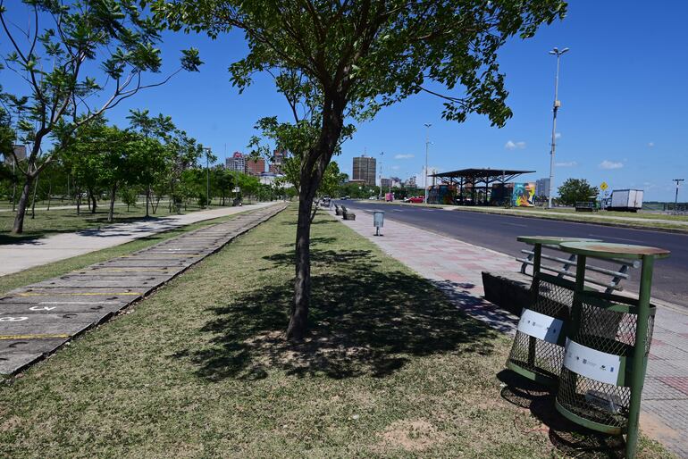 Asunción despertó sorprendentemente limpia, tras festejos por la Copa Sudamericana. 