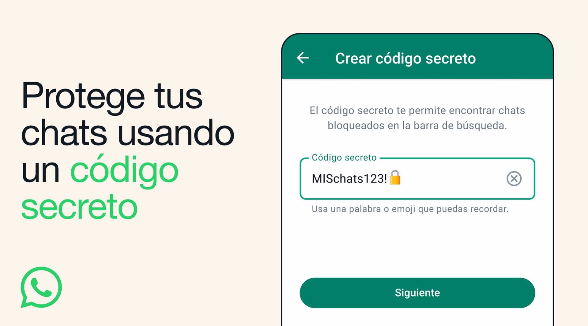 a compañía lleva meses trabajando en nuevas formas de garantizar la privacidad de las conversaciones y fue en mayo de este año cuando señaló que estaba desarrollando una carpeta propia para chats que se quisieran ocultar.