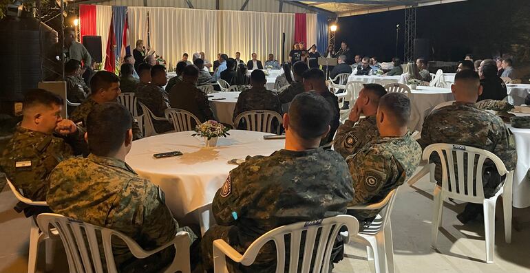 Evento de reconocimiento a la labor policial y de seguridad en Boquerón.