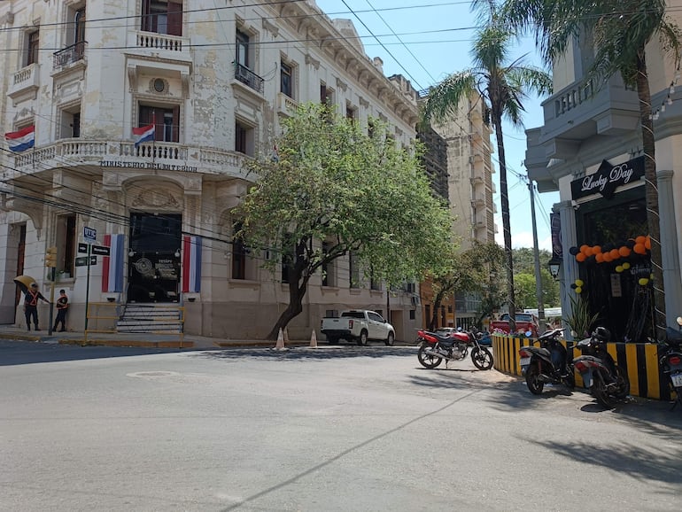 Fachada del Ministerio del Interior.