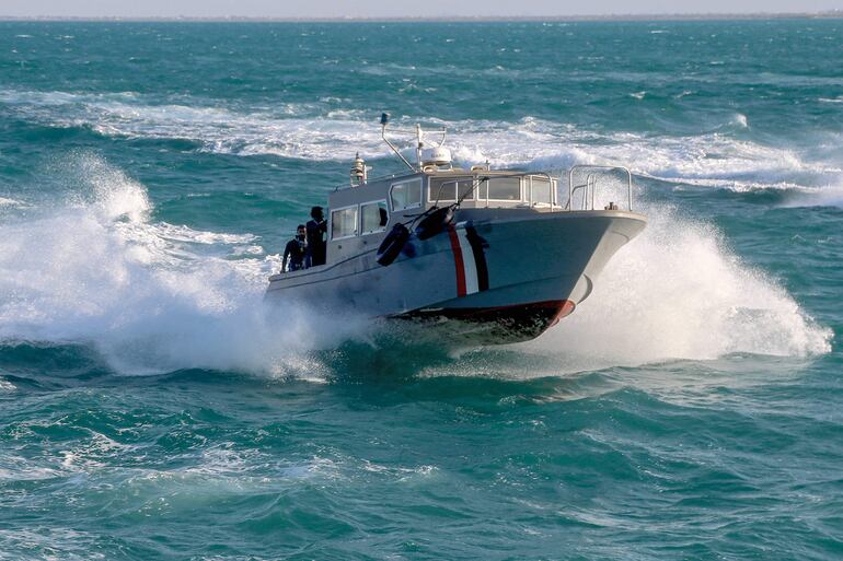 Imagen referencial de la guardia costera Yemení en el mar Rojo.