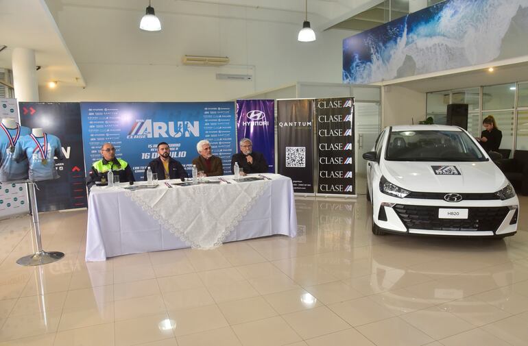 En el marco de la corrida CLASE A RUN se realizará el sorteo de un vehículo Hyundai 0KM.