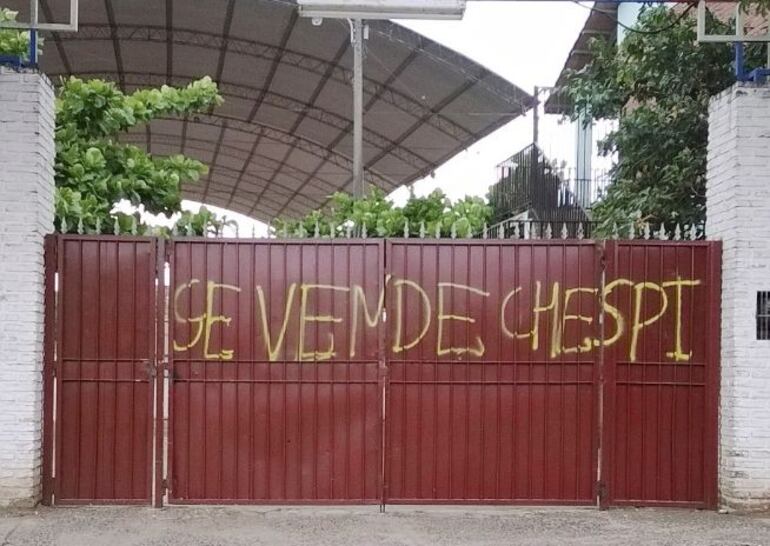 "Se vende chespi". 