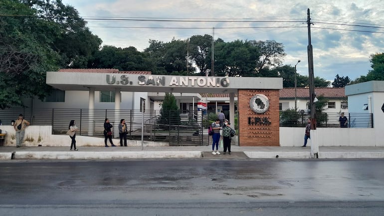 La Unidad Sanitaria del Instituto de Previsiópn Social (IPS) de la localidad de San Antonio ya no cuenta con laboratorio para análisis.