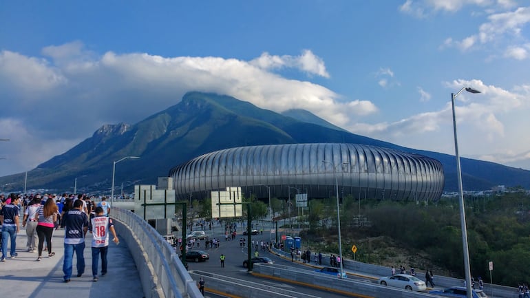 Estadio de Monterrey.