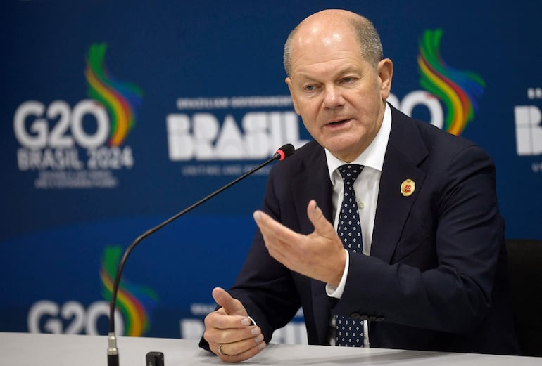 Olaf Scholz, canciller de Alemania.