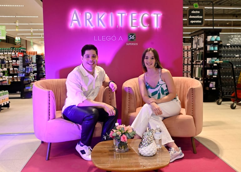 Recientemente se realizó la presentación    de Arkitect, que ya tiene presencia  en los locales de Superseis e Hiperseis.