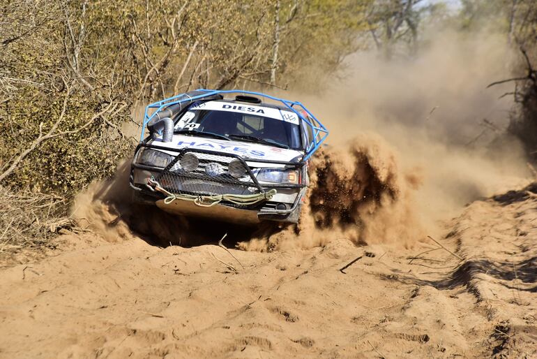 Luis Fernando y César Ramírez, con un VW Gol G4, fueron los vencedores de la Clase RC4C.