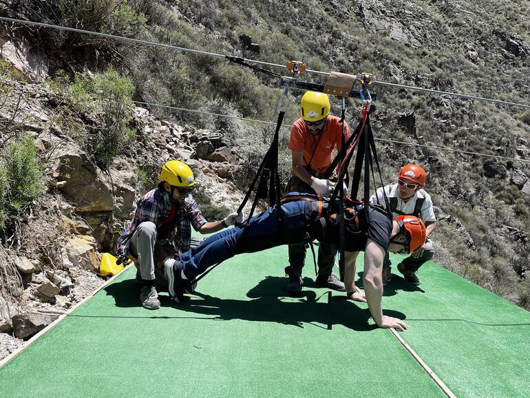 El zipline es la última incorporación de aventuras en Villavicencio Park.