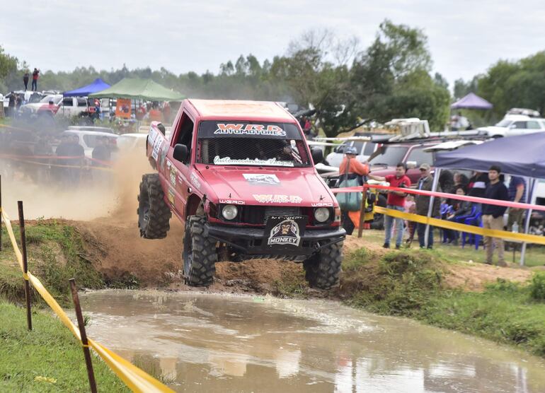 Con esta Mitsubishi Montero, William Ruiz Díaz y Sebastián Lauro ganaron la Clase TT1.