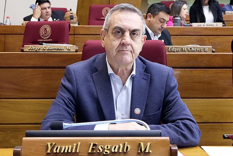 Yamil Esgaib (ANR-HC) dijo que el gobierno saca sicarios armados a las calles.