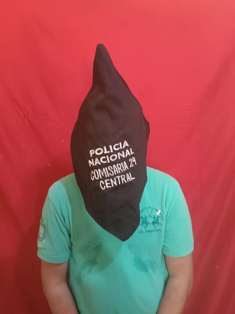 Juan Villalba, detenido.