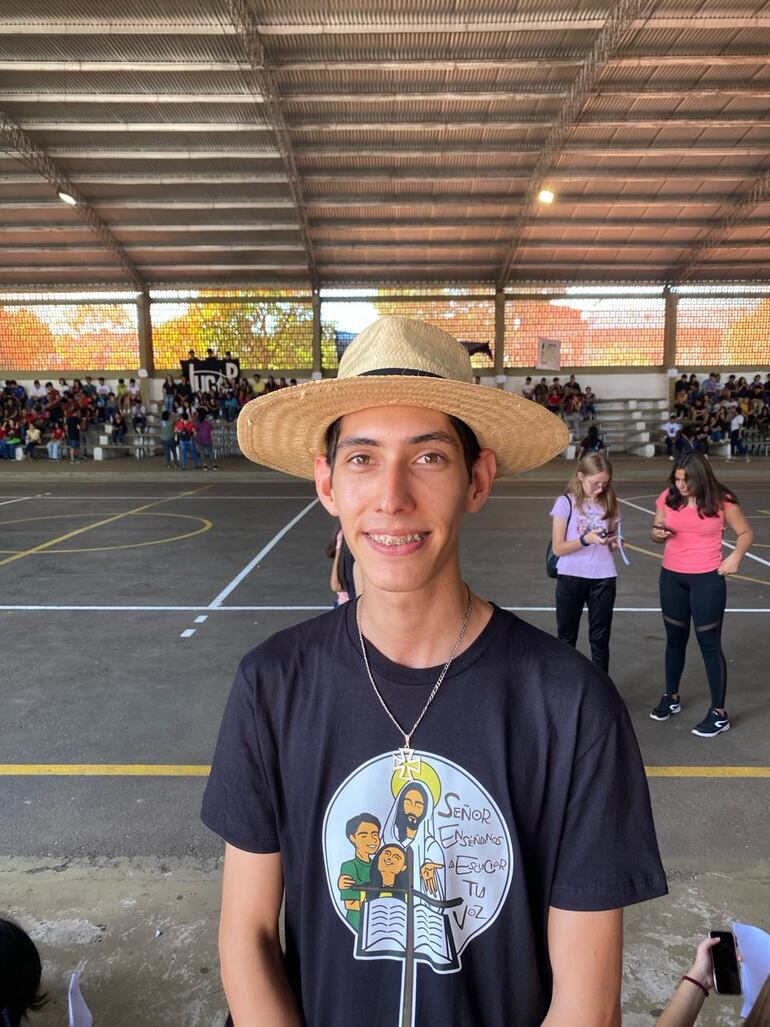 Miguel Armoa - Subcoordinador de la Pastoral Juvenil Luqueña