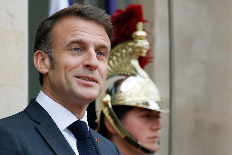 Emmanuel Macron, presidente de Francia.