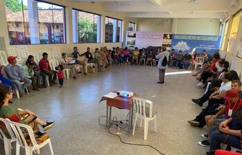Tercer encuentro de Gestión Cultural Comunitaria realizado en Paraguarí.