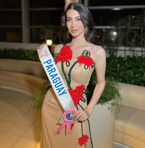 Jimena Sosa, Miss International Paraguay 2024, está en Japón representándonos.