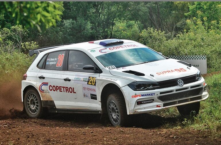 Agustín Alonso y Edgardo Galindo, a bordo del Volkswagen Polo GTI R5, sumaron sus primeros puntos como segundo en el RTI.