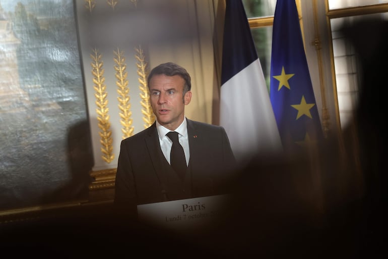 El presidente de Francia, Emmanuel Macron.