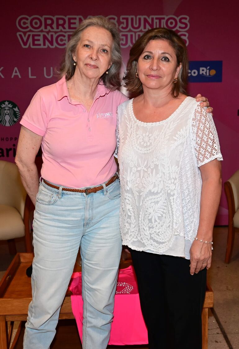 Jennifer Baldock y María Teresa Sosa.