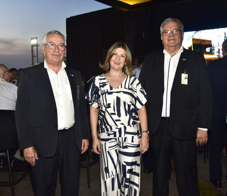 Rubén Aguilar, Liliana Leguizamón y José Luis Chávez. 