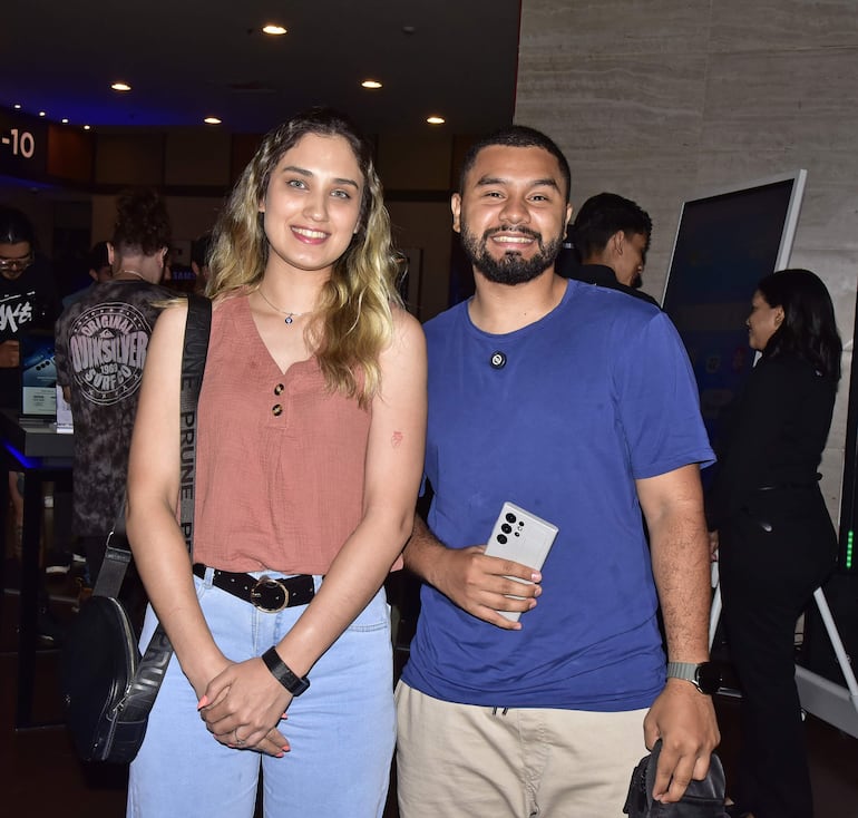 Fiorella Wuest y Oliver Ferreira.